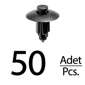 Honda Accord CR-V Civic Odyssey Fender Bumper Push <b>Clips</b> - 50 Pieces - Product Image 1