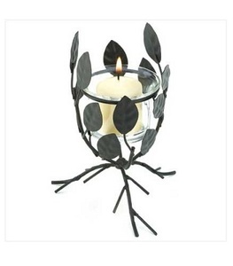 Bougeoir en cristal, décoration de la maison, autre support de bougie brillant, pour l'intérieur et l'extérieur - Product Image 1