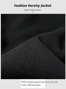 แจ็กเก็ตเลตเตอร์แมนสำหรับผู้ชายเสื้อกันหนาวแบบสตรีทมีฮู้ด OEM ใหม่เสื้อแจ็กเก็ตมีลายโลโก้ XL - Product Image 5