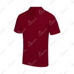 Polo de Color Sólido para Hombre Talla Grande, Cómodo, de Algodón, Elegante, Ideal para Gimnasio, Deportes al Aire Libre y Ropa Casual. - Product Image 2