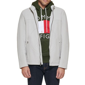 Veste polaire d'hiver pour homme, de qualité supérieure, avec col montant, logo sur le devant, 100% coton, personnalisable, imperméable, respirante, pour l'extérieur - Product Image 5