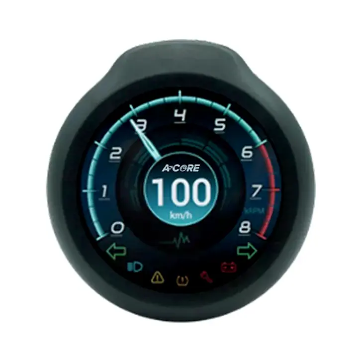 Tacómetro Digital Led para motocicleta, medidor de temperatura de agua, multifunción