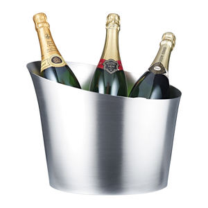 Contenedor de hielo de metal, nuevo, personalizado, superventas y de alta calidad, Cubo de champán de metal, bañera para bebidas, Enfriador de cerveza, cubo enfriador de vino - Product Image 1