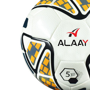 Balón de fútbol de entrenamiento para uso en interiores y exteriores, cuero PU de alta calidad con logotipo personalizado, tamaño oficial 5, balón de fútbol de entrenamiento - Product Image 4