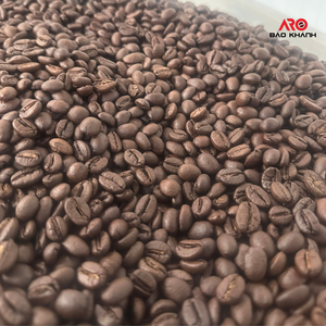 Precio al por mayor en la fábrica café vietnamita Robusta miel OEM sabor fuerte caramelo melaza fragante cuerpo completo listo para exportar - Product Image 1