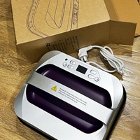Presse à chaud compacte et très vendue 25x30cm pour T-shirts, machine de transfert plate 10x12 pouces, idéale pour usage domestique et professionnel