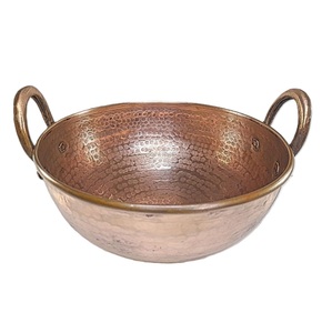 Meilleur bol de pédicure martelé en cuivre tendance Forme ronde Taille personnalisée Bol de spa en gros Classique Élégant Vente en gros - Product Image 2