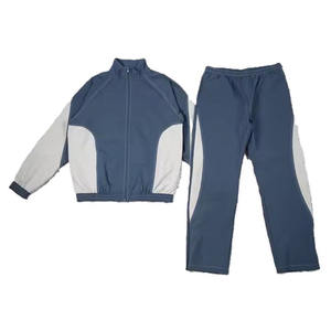 Nouvelle veste zippée coupe-vent en nylon léger pour hommes ensembles de survêtement de jogging de sport de printemps Softshell - Product Image 6