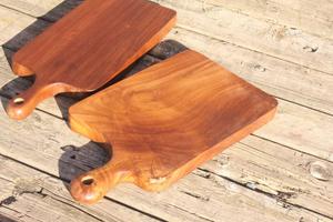 Planche à découper en bois avec poignée, lavable au lave-vaisselle, écologique, antibactérienne, en résine, planche à découper pour le fromage, de haute qualité - Product Image 3