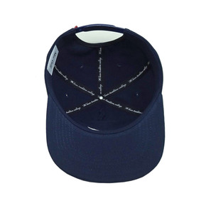 Custom Embroidery Logo Snapback Caps <b>Flat</b> Bill Navy Baseball <b>Hats</b> Vietnam Brand <b>Hat</b> For Business High Quality Small MOQ - Product Image 5