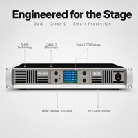 Amplificateur de puissance numérique de classe D GaN 4 canaux FFR AUDIO D4250