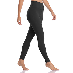 100 % Cotton Activewear Women Leggings Organic Cotton Yoga <b>Pants</b> Sustainable Yoga Leggings For Women High Quality Wholesale - Product Image 3