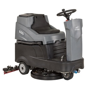 เครื่องขัดพื้นอุตสาหกรรมแบบนั่งขับ ขนาดเล็ก แผ่นขัดเดี่ยว สำหรับล้างและทำความสะอาดพื้นกระเบื้อง พร้อมระบบอบแห้ง - Product Image 1