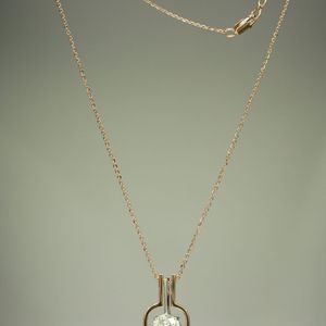 Premium 3.00ct laboratoire cultivé diamant moissanite poids léger pendentif or rose or argent rond igi sgl gros oem odm - Product Image 6