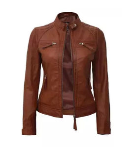 Chaquetas de cuero OEM personalizadas de alta calidad, proveedor al por mayor, chaquetas de motorista genuinas para hombres y mujeres - Product Image 2