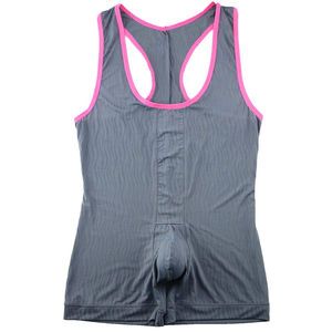 Singlet de lutte personnalisé réversible pour hommes de haute qualité, imprimé par sublimation, respirant, tissu de sport à séchage rapide - Product Image 2