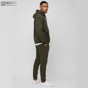 Sudadera con capucha de gran tamaño de manga larga Sudadera con capucha de lana de invierno para hombre - Product Image 3