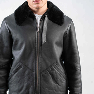 2025 nouvelle veste de moto en cuir à manches longues de haute qualité pour hommes de haute qualité pour la saison de printemps - Product Image 6