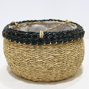 Artex Dong Thap - Macetas Colgantes Multifuncionales Hechas a Mano con Seagrass y Jacinto de Agua, Artesanía Natural de Vietnam - Product Image 4