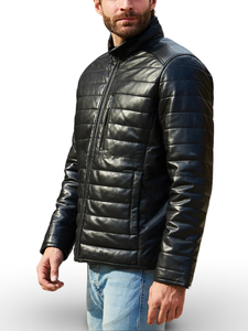 2025 venta al por mayor de alta calidad brillante chaqueta acolchada estampado logotipo personalizado tuyo Nylon polar al aire libre chaqueta de invierno chaqueta acolchada hombres - Product Image 3