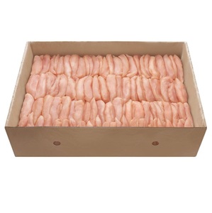 Filets de poitrine de poulet bio congelés sans peau et sans os emballage en vrac - Product Image 1