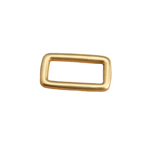 สายเชื่อมต่อแบบวงแหวนชิ้นเดียวเป็นช่องเปิดสี่เหลี่ยมสแตนเลสและทองเหลืองสำหรับกระเป๋าสะพายไหล่และอุปกรณ์งานฝีมือเครื่องหนัง - Product Image 6