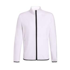 เสื้อแจ็คเก็ตผ้าฟลีซบุใยสังเคราะห์แบบปรับแต่งได้สำหรับทุกเพศ แขนยาว คอตั้ง ผ้าแคนวาส แห้งเร็ว ระบายอากาศดี สไตล์ลำลอง - Product Image 6