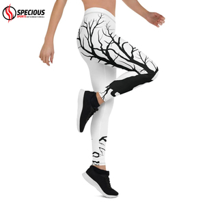 Leggings pour femmes de haute qualité, ajustés, taille haute, design par sublimation, vêtements de fitness, taille adulte, leggings pour femmes pour l'entraînement - Product Image 4