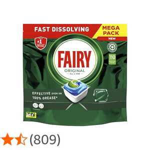 Pastillas para Lavavajillas Fairy Original Todo en Uno, 110 Unidades - Product Image 4