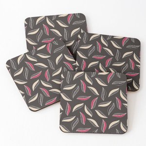 New Design Wood Over Printed Tea Serving <b>Coasters</b> 4 Pieces <b>Set</b> Hot Selling Home <b>and</b> Kitchen <b>Coasters</b> Epoxy <b>Placemats</b> - Product Image 2