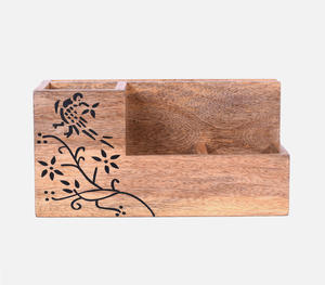 Support de cuisine polyvalent en bois de manguier fait à la main pour la décoration - Product Image 2