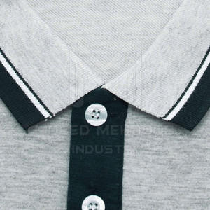 2025 nouveau style hommes pour Polo T-Shirt séchage rapide respirant à manches courtes en polyester doux/coton - Product Image 3