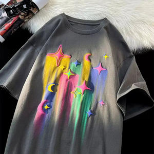 Camiseta estampada de algodón de alta calidad para hombre, camiseta personalizada con estampado 3D, venta al por mayor - Product Image 5