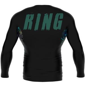 Protector de erupción BJJ simple, uniforme de boxeo de entrenamiento al por mayor, desgaste de Jiu Jitsu y protector de erupción de alta calidad para hombres - Product Image 6