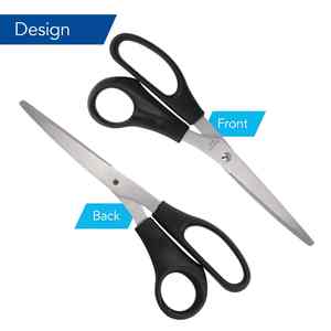Nouvelle Collection Ciseaux ergonomiques polyvalents à manche en plastique 2 ans de garantie Ciseaux universels en plastique ménagers 20.4 cm - Product Image 5