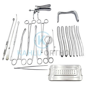 Kit DNC Uso para cirugía en el hospital Venta superior Dilatación y curetaje de Ginecología de acero inoxidable por KAHLU ORTHOPEDIC - Product Image 1