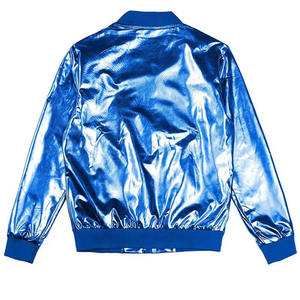 TITLISTS nouveauté haute qualité hommes plaine Bomber veste tissu Satin Logo personnalisé vêtements d'entraînement hiver hommes Satin veste - Product Image 2