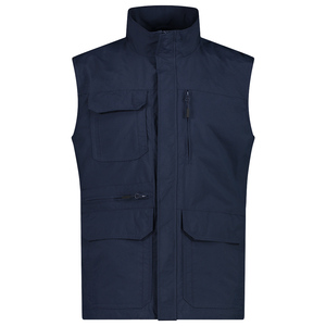 Chaleco con cierre de cremallera multifuncional transpirable personalizado para hombre, ropa de caza de poliéster reflectante para invierno para - Product Image 5