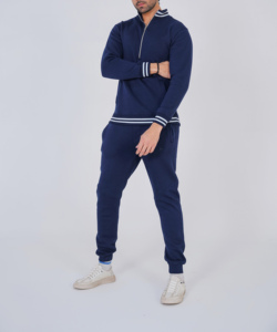 Survêtements pour hommes, streetwear, 100% coton, sur mesure, ample, délavé, tendance, épaules tombantes, surdimensionné, pull-over - Product Image 1