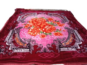 Jeté en polaire double couche ultra-doux personnalisable 100% polyester Doublure en sherpa Écologique Portable Quatre saisons - Product Image 4