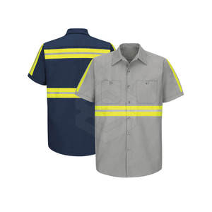 Camisas DE TRABAJO Material resistente con costuras reforzadas para camisas de trabajo de larga duración - Product Image 6