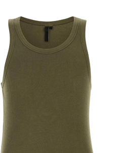 Huzaifa เสื้อกล้ามผ้าฝ้ายถักสำหรับผู้ชายเสื้อใส่ออกกำลังกายเสื้อใส่เล่นฟิตเนสยิม - Product Image 3