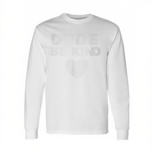 Dude Be Kind - Camiseta de manga larga color naranja, antiparacaidismo, para el Día de la Unidad y la Bondad - Product Image 2