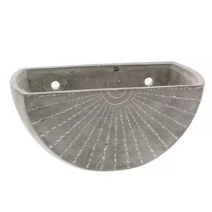 Macetas de pared con forma hexagonal y diseño de alambre de Metal, Juego de 2 macetas colgantes decorativas para interior y exterior, hogar, jardín decorativo - Product Image 4