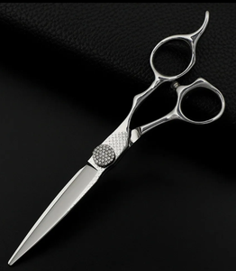 Barbier comprenant des ciseaux amincissants Ciseaux de bord de rasoir et rasoir de rasage Outils de salon de coiffure professionnels - Product Image 5