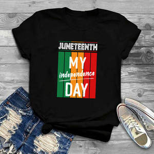 T-shirt Oversize con Grafica per Donna, Magliette Plus Size - Product Image 5