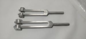 Tenedores de afinación de grado quirúrgico C 128, tenedores ENT, instrumentos de cirugía para el cuidado del oído médico Premium para cirugía - Product Image 5