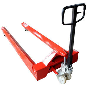 Chariot à palettes manuel en acier pour bobines de 1200 mm au minimum à 1600 mm au maximum de diamètre, actionnement manuel - Product Image 5