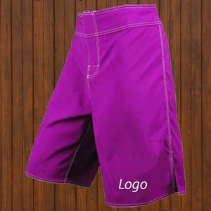Shorts de MMA pour hommes, couleur unie, polyester et élasthanne, vêtements d'arts martiaux, respirants et à prix économique - Product Image 3