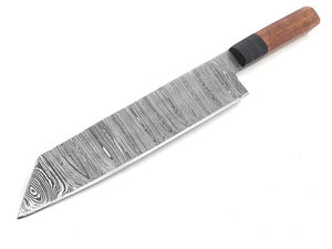 Juego de Cuchillos de Cocina Profesionales de Acero de Damasco Ligero Personalizable OEM, Cuchillo Bowie de Chef con Borde Serrado, Tamaño Personalizado - Product Image 6